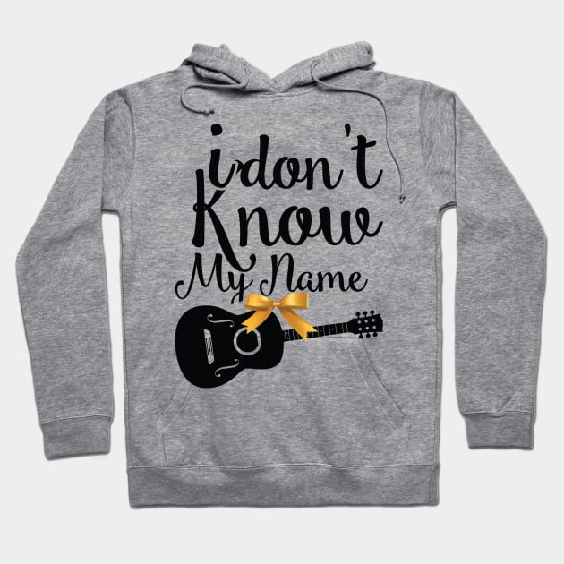 I don't know my name vanderwaal Hoodie by felipesasaki